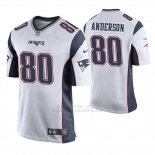 Camiseta NFL Game Hombre New England Patriots Stephen Anderson Blanco