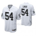 Camiseta NFL Game Hombre Oakland Raiders Emmanuel Lamur Blanco