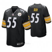 Camiseta NFL Game Hombre Pittsburgh Steelers Devin Bush Negro