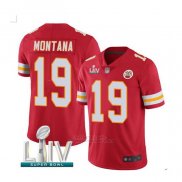 Camiseta NFL Game Kansas City Chiefs 19 Joe Montana Rojo