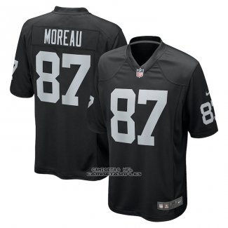 Camiseta NFL Game Las Vegas Raiders Foster Moreau Negro