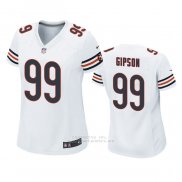 Camiseta NFL Game Mujer Chicago Bears Trevis Gipson Blanco