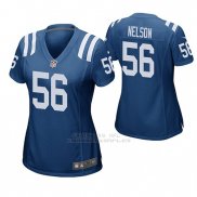Camiseta NFL Game Mujer Indianapolis Colts Quenton Nelson Azul