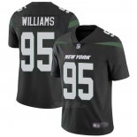 Camiseta NFL Game New York Jets 95 Quinnen Williams Alternate Negro