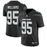 Camiseta NFL Game New York Jets 95 Quinnen Williams Alternate Negro