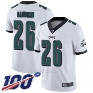 Camiseta NFL Game Philadelphia Eagles 26 Miles Sanders Blanco