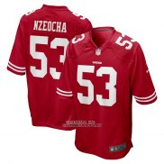 Camiseta NFL Game San Francisco 49ers Mark Nzeocha Rojo