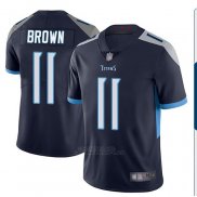 Camiseta NFL Game Tennessee Titans 11 A.J. Brown Azul2