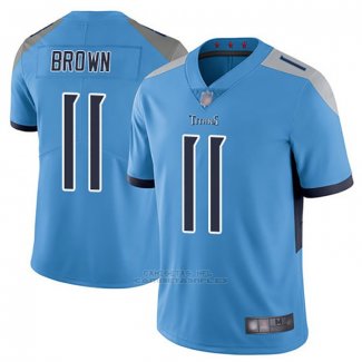 Camiseta NFL Game Tennessee Titans 11 A.J. Brown Azul