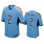 Camiseta NFL Game Tennessee Titans Cole Mcdonald Azul