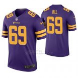 Camiseta NFL Legend Hombre Minnesota Vikings Rashod Hill Violeta Color Rush