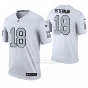 Camiseta NFL Legend Hombre Oakland Raiders Nathan Peterman Blanco Color Rush