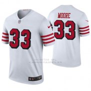 Camiseta NFL Legend Hombre San Francisco 49ers Tarvarius Moore Blanco Color Rush