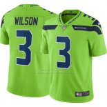 Camiseta NFL Legend Hombre Seattle Seahawks 3 Russell Wilson Verde