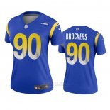 Camiseta NFL Legend Mujer Los Angeles Rams Michael Brockers Azul