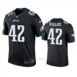 Camiseta NFL Legend Philadelphia Eagles K'von Wallace Negro Color Rush