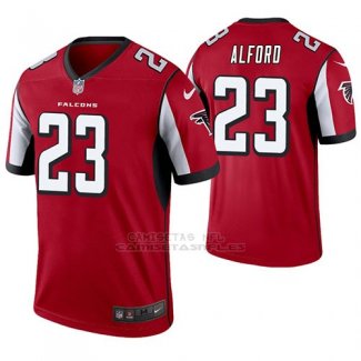 Camiseta NFL Limited Hombre Atlanta Falcons Robert Alford Rojo Legend