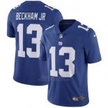 Camiseta NFL Limited Hombre New York Giants 13 Beckham JR Azul