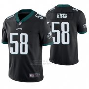 Camiseta NFL Limited Hombre Philadelphia Eagles Jordan Hicks Negro Vapor Untouchable