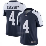 Camiseta NFL Limited Nino Dallas Cowboys 4 Prescott Azul Blanco