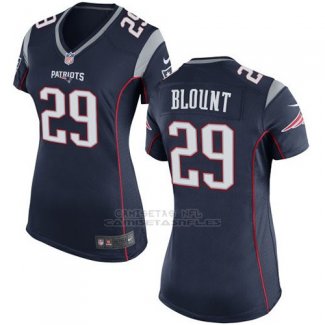 Camiseta New England Patriots Blount Negro Nike Game NFL Mujer