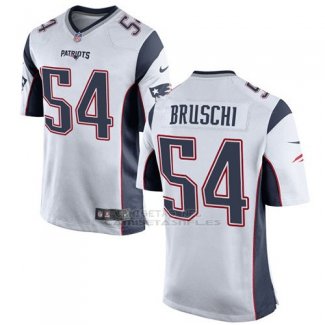 Camiseta New England Patriots Bruschi Blanco Nike Game NFL Nino