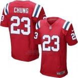 Camiseta New England Patriots Chung Rojo Nike Elite NFL Hombre