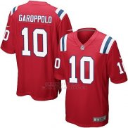 Camiseta New England Patriots Garoppolo Rojo Nike Game NFL Hombre