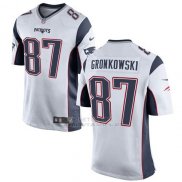 Camiseta New England Patriots Gronkowski Blanco Nike Game NFL Hombre