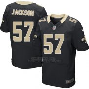 Camiseta New Orleans Saints Jackson Negro Nike Elite NFL Hombre