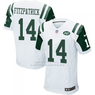 Camiseta New York Jets Fitzpatrick Blanco Nike Elite NFL Hombre
