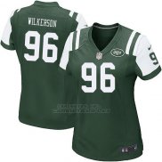 Camiseta New York Jets Wilkerson Verde Nike Game NFL Mujer