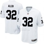 Camiseta Oakland Raiders Allen Blanco Nike Game NFL Hombre