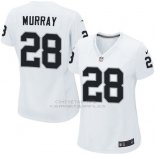 Camiseta Oakland Raiders Murray Blanco Nike Game NFL Mujer