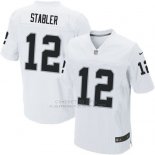 Camiseta Oakland Raiders Stabler Blanco Nike Elite NFL Hombre