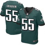 Camiseta Philadelphia Eagles Graham Verde Nike Elite NFL Oscuro Hombre