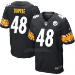 Camiseta Pittsburgh Steelers Dupree Negro Nike Elite NFL Hombre