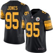 Camiseta Pittsburgh Steelers Jones Negro Nike Legend NFL Hombre