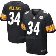 Camiseta Pittsburgh Steelers Williams Negro Nike Elite NFL Hombre