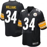 Camiseta Pittsburgh Steelers Williams Negro Nike Game NFL Hombre