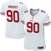 Camiseta San Francisco 49ers Dorsey Blanco Nike Game NFL Mujer