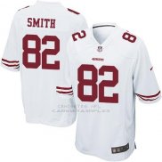 Camiseta San Francisco 49ers Smith Blanco Nike Game NFL Hombre
