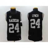 Camisetas Sin Mangas NFL Limited Hombre Oakland Raiders 24 Lynch Negro