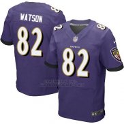 Camiseta Baltimore Ravens Watson Violeta Nike Elite NFL Hombre