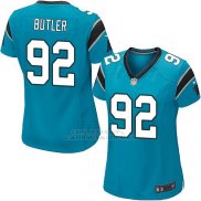 Camiseta Carolina Panthers Butler Lago Azul Nike Game NFL Mujer