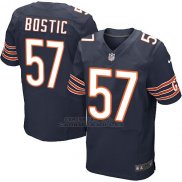 Camiseta Chicago Bears Bostic Profundo Azul Nike Elite NFL Hombre