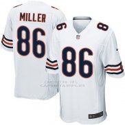 Camiseta Chicago Bears Miller Blanco Nike Game NFL Nino