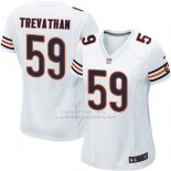 Camiseta Chicago Bears Trevathan Blanco Nike Game NFL Mujer