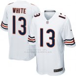 Camiseta Chicago Bears White Blanco Nike Game NFL Hombre