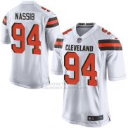 Camiseta Cleveland Browns Nissib Blanco Nike Game NFL Hombre